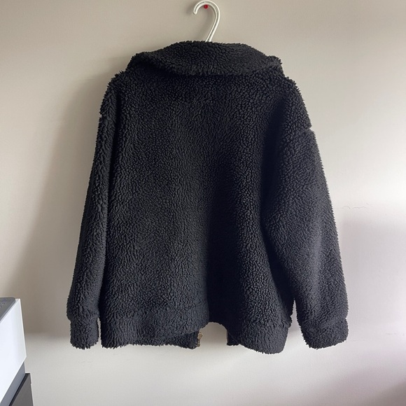 Garage Black Sherpa Jacket - Picture 4 of 4